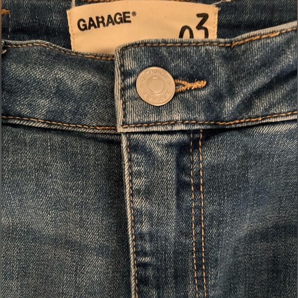 High-Rise Jean Shorts From Garage - Picture 2 of 4